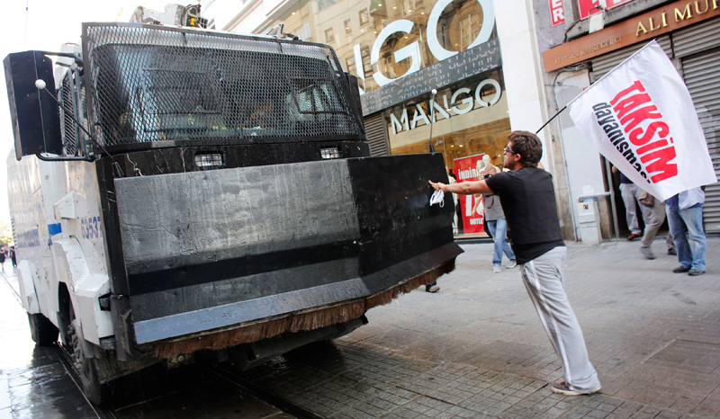 Few media outlets covered the protests in 2013 aimed at stopping plans to develop Gezi Park in Istanbul. 