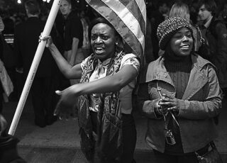 Election Night in Chicago–Capturing the Moment