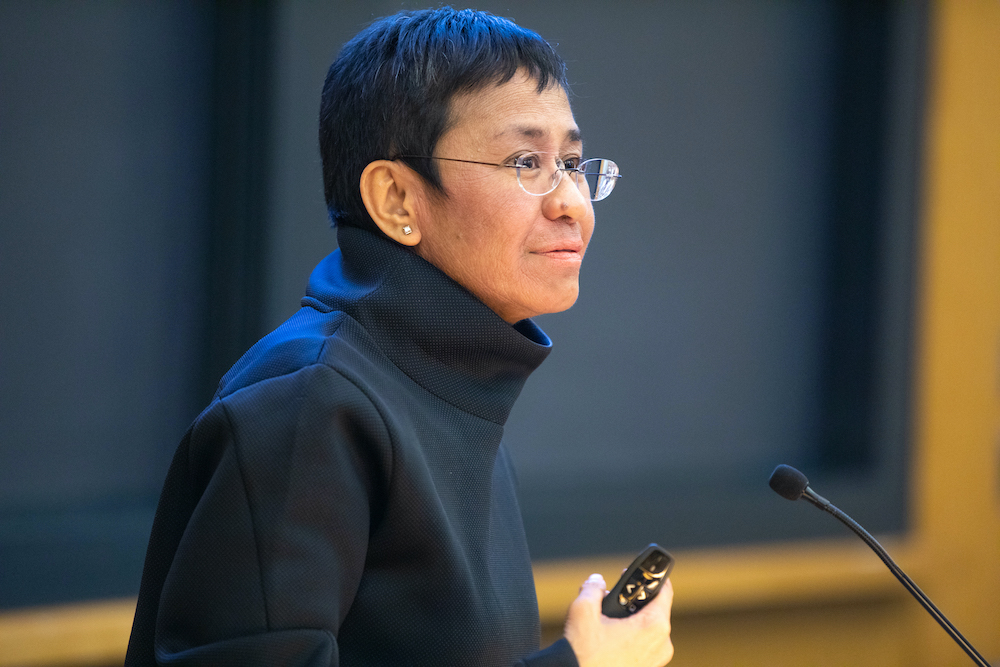 Image for Rappler’s Maria Ressa Recommends How to Tame the Corrosive Effects of Social Media