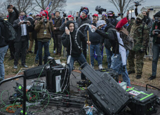 After the Capitol Riot, Journalists Contend with Rage against the Media