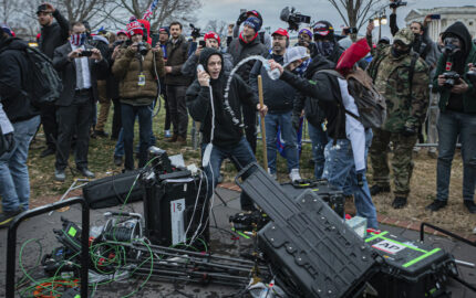 Image for After the Capitol Riot, Journalists Contend with Rage against the Media