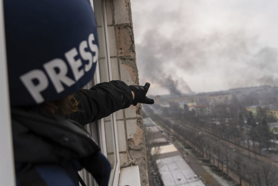 Image for Reporting in Ukraine: “This War is Unpredictable and Deadly Like No Other”