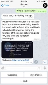 Forbesbot on Telegram