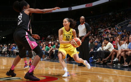 Image for WNBA superstar Sue Bird rates sports coverage and finds room for improvement