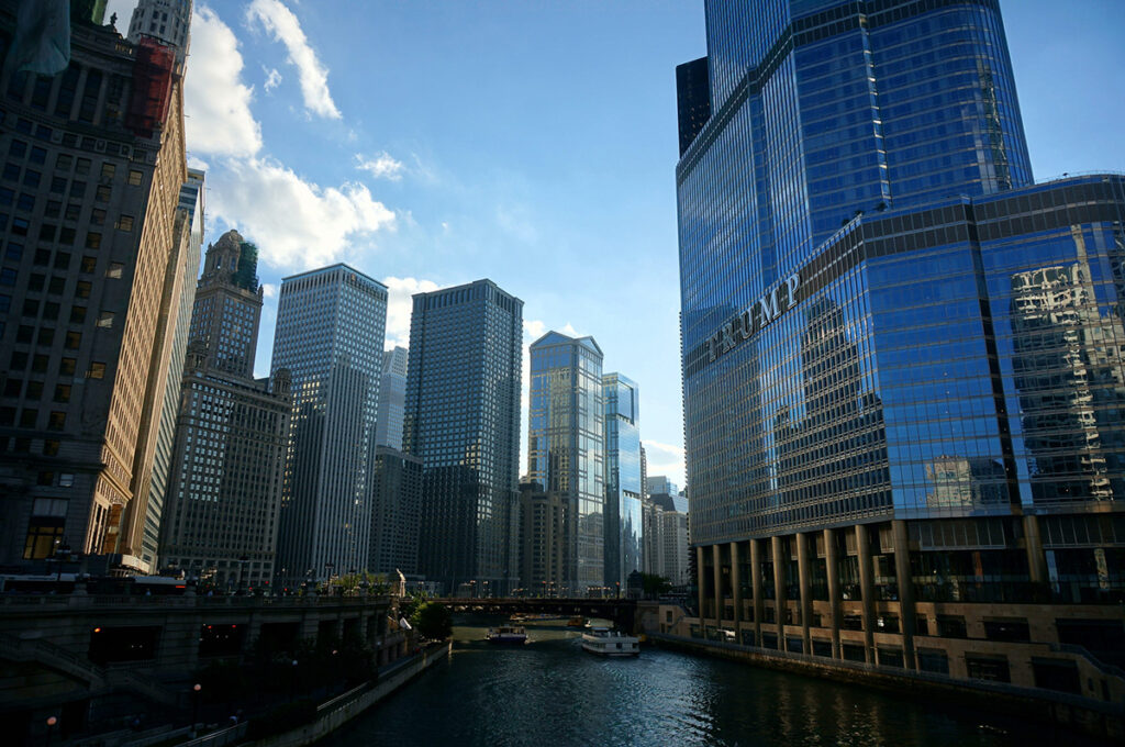 The sign on Donald Trump's new building on the Chicago riverfront led to a new ordinance on signs in the district