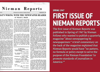 Nieman Reports @ 75