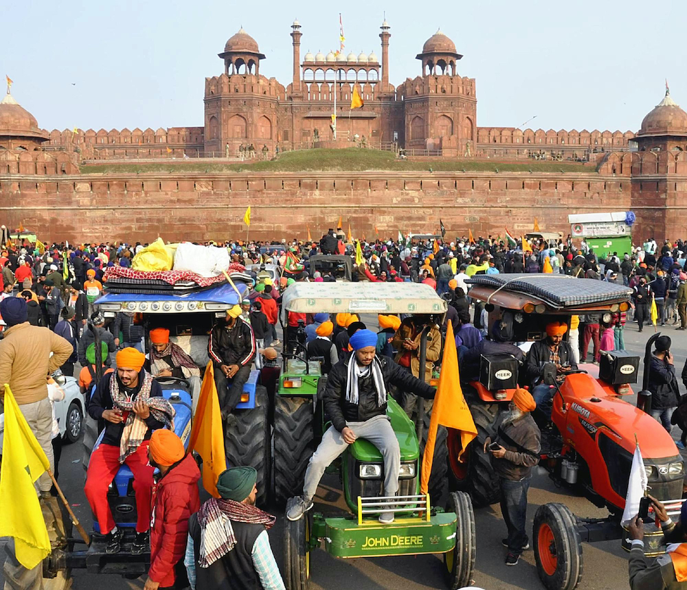 India farmers protest