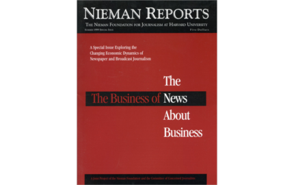 The Business of News, The News About Business