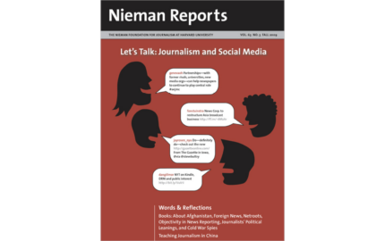 Let's Talk: Journalism and Social Media