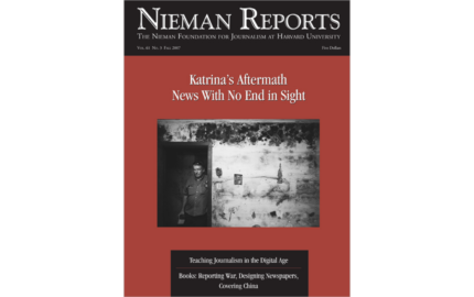 Katrina's Aftermath: News With No End in Sight