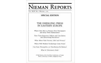 The Emerging Press In Eastern Europe