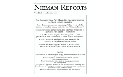The Saga of a Small Town Newspaper Covering a Big Time Campaign