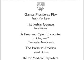 Fall 1979: Games Presidents Play