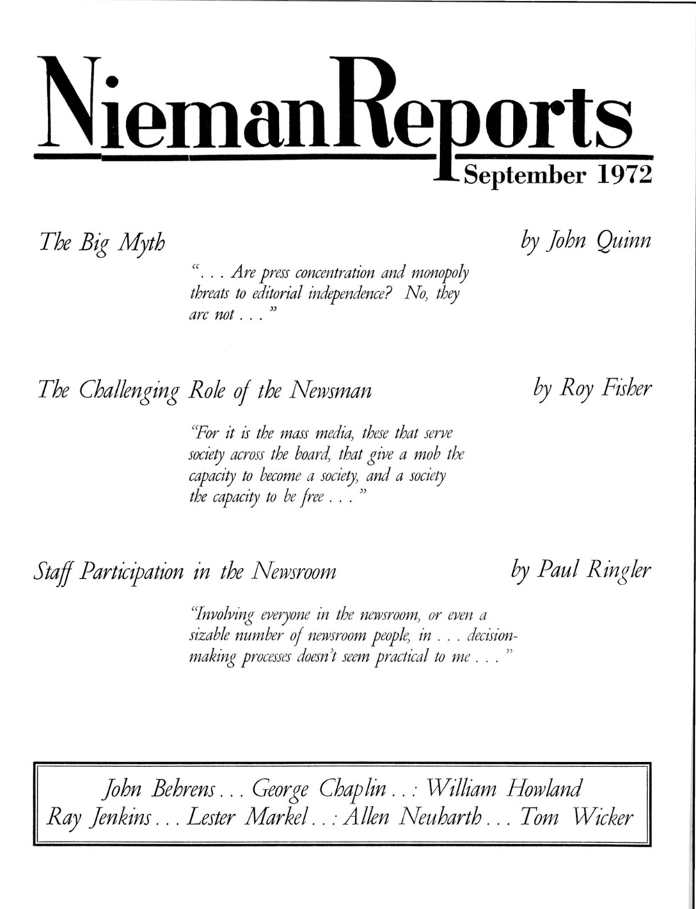 Image for Fall 1972: The Big Myth