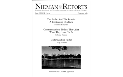 The Arabs And The Israelis: A Continuing Deadlock
