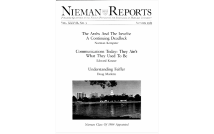 The Arabs And The Israelis: A Continuing Deadlock