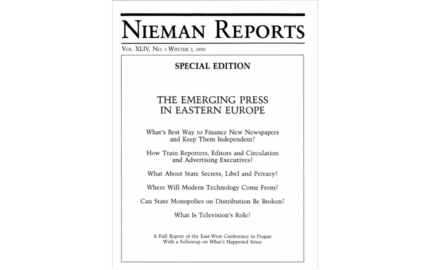 The Emerging Press In Eastern Europe