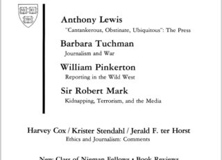 Spring 1976: “Cantankerous, Obstinate, Ubiquitous”: The Press
