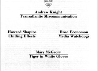 Spring 1981: Transatlantic Miscommunication