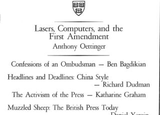 Spring - Summer 1974: Lasers, Computers and the First Amendment