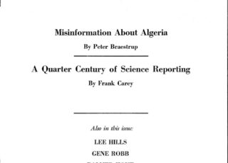 Summer 1966: Misinformation About Algeria