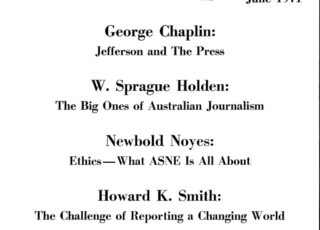 Summer 1971: Jefferson and The Press