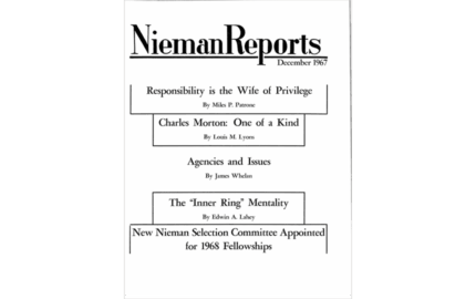 Responsibility is the Wife of Privilege