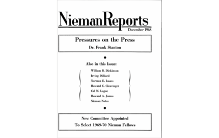 Pressures on the Press