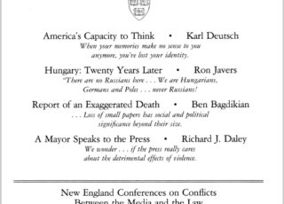 Winter 1976 - Spring 1977: America's Capacity to Think
