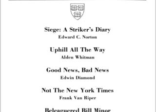 Winter 1978: Siege: A Striker's Diary