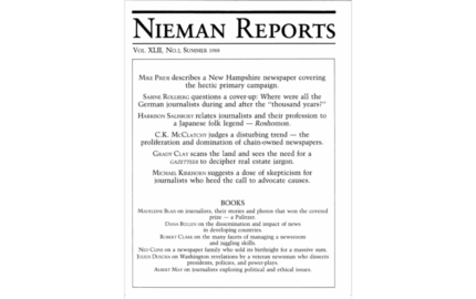 The Saga of a Small Town Newspaper Covering a Big Time Campaign