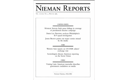 A Keyhole View: the Press and the Campaign