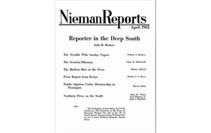 Reporter in the Deep South