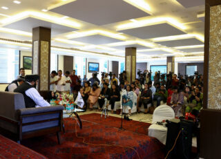 India Hosts the Taliban, But Not Female Reporters