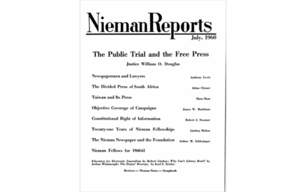 The Public Trial and the Free press
