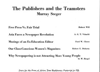 Fall 1963: The Publishers and the Teamsters