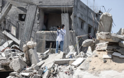 Image for Starved, Displaced, Killed: Gaza’s Journalists Persist Despite Dire Conditions