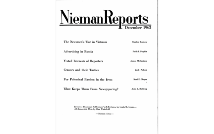 The Newsmen's War in Vietnam
