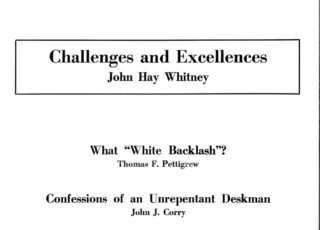 Winter 1964: Challenges and Excellence
