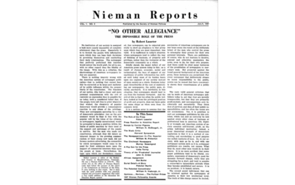 "No Other Allegiance"