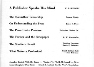 Spring 1948: A Publisher Speaks His Mind