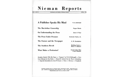 A Publisher Speaks His Mind