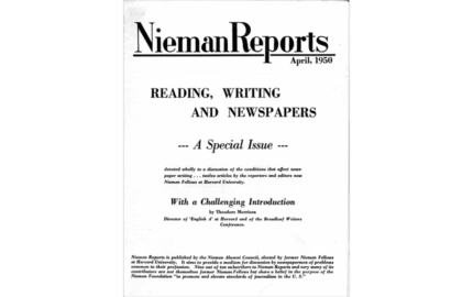 Reading, Writing and Newspapers