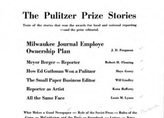 Summer 1950: The Pulitzer Prize Stories