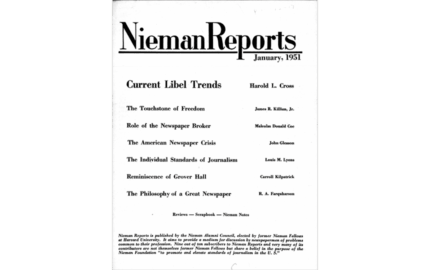 Current Libel Trends