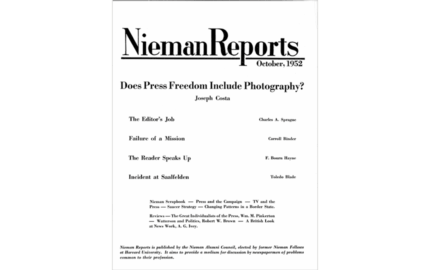 Does Press Freedom Include Photography?