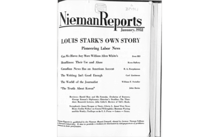 Louis Stark's Own Story