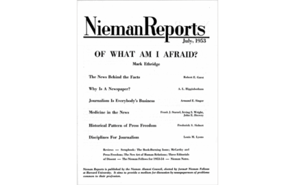 Of What Am I Afraid?