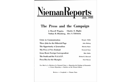 The Press and the Campaign
