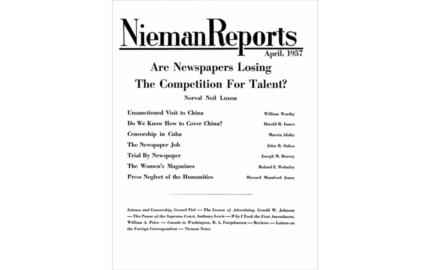 Are Newspapers Losing The Competition For Talent?